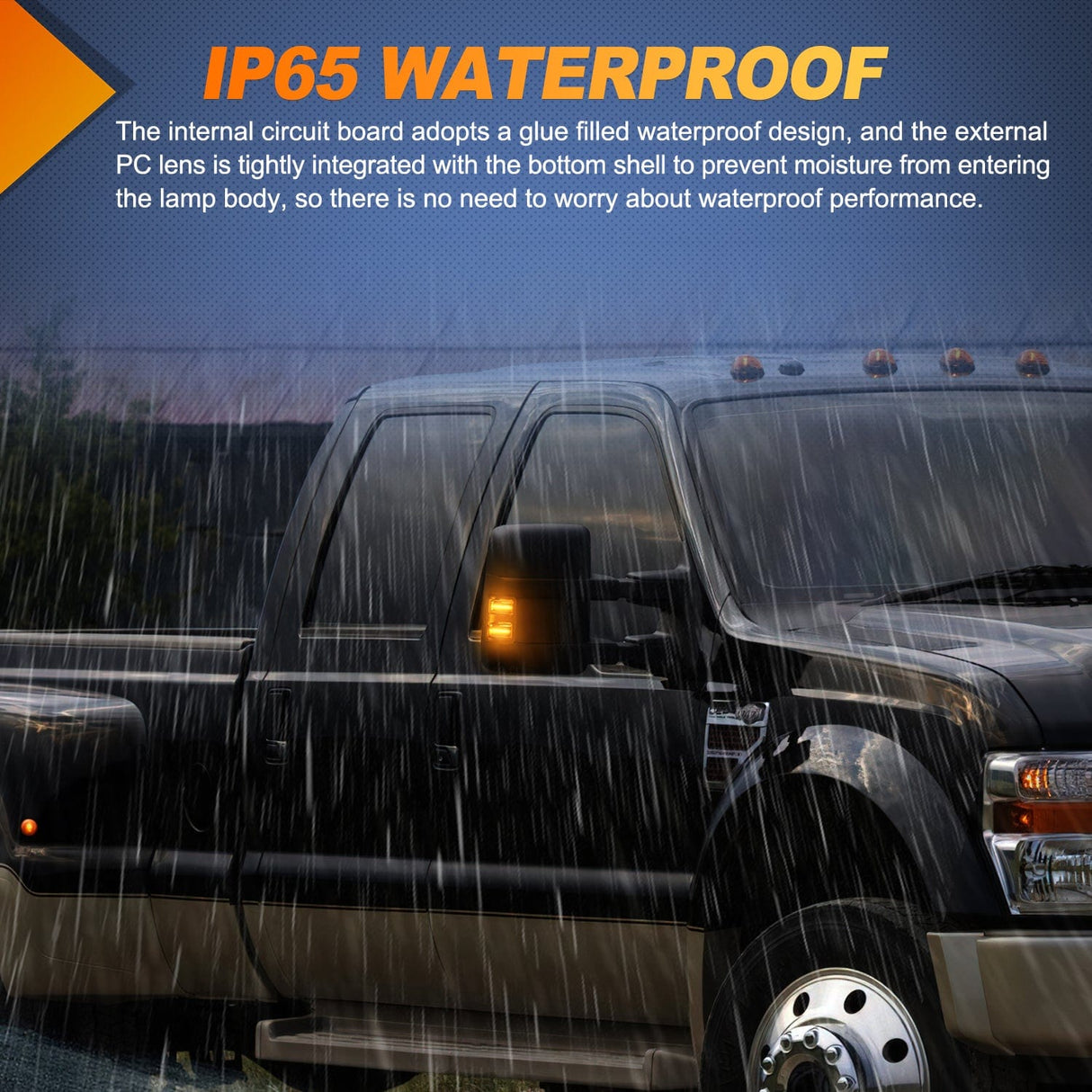 Signal Light 2008 2009 2010 2011 2012 2013 2014 2015 2016 Ford F250 F350 F450 F550 Super Duty Side Mirror Marker Light