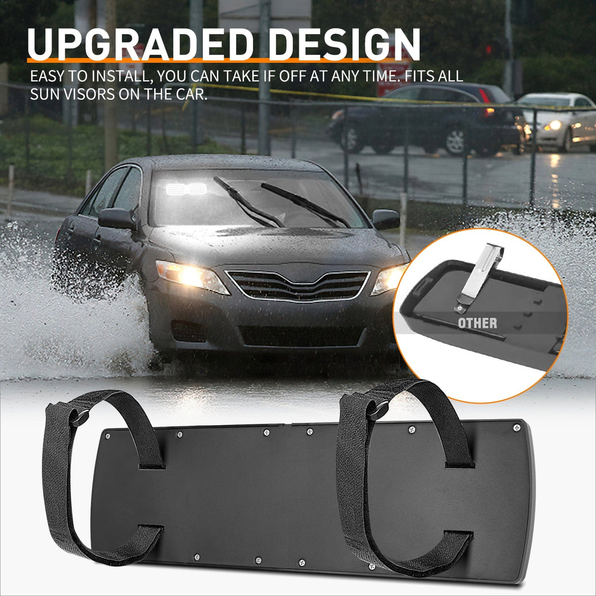 led strobe light 48 LED White Emergency Warning Strobe Lights