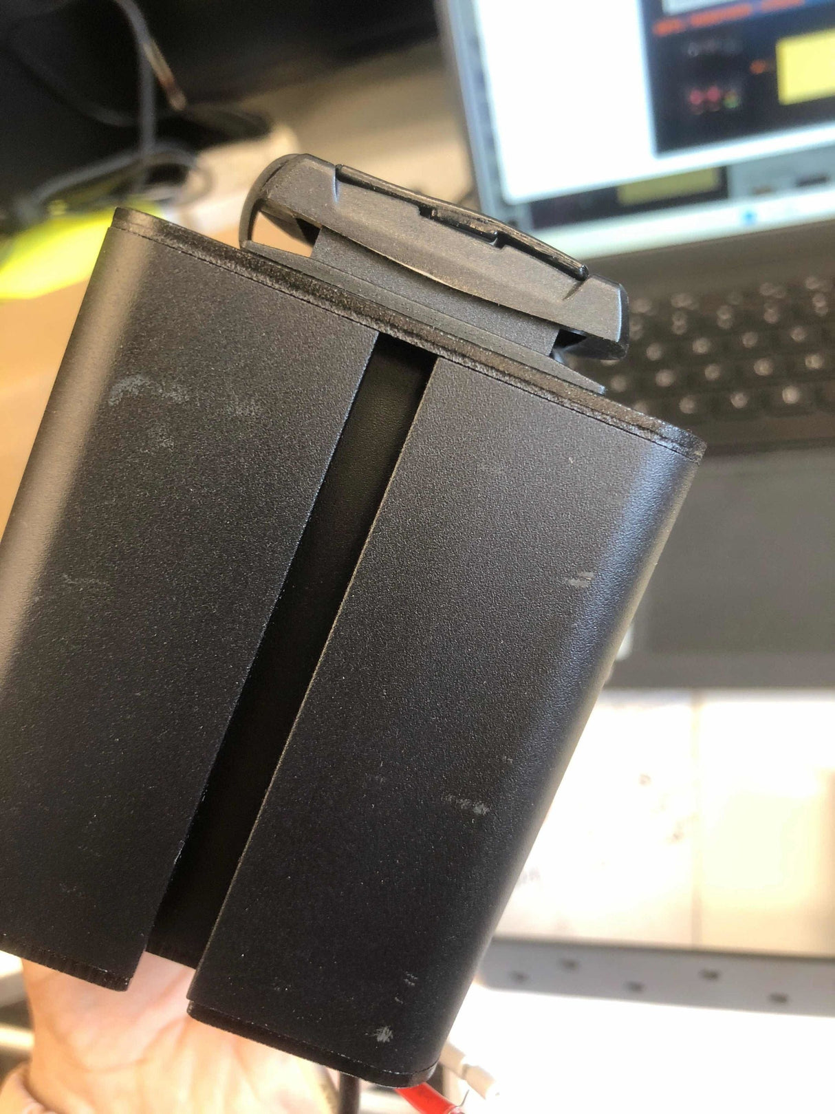 Rocker Switch 2 Gang Rocker Switch Box 12V SPST ON Off Toggle Switches PD Type C and QC 3.0 USB Charger Voltmeter LED Light Waterproof Aluminum Mount Bracket Panel DIY Stickers for Boat Car RV Truck