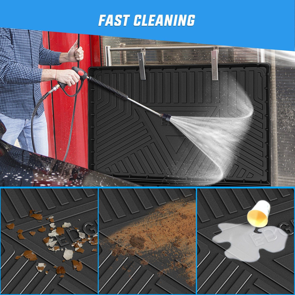 Cargo Mats 2015 2016 2017 2018 2019 2020 2021 2022 2023 2024 2025 Ford Edge Cargo Mats