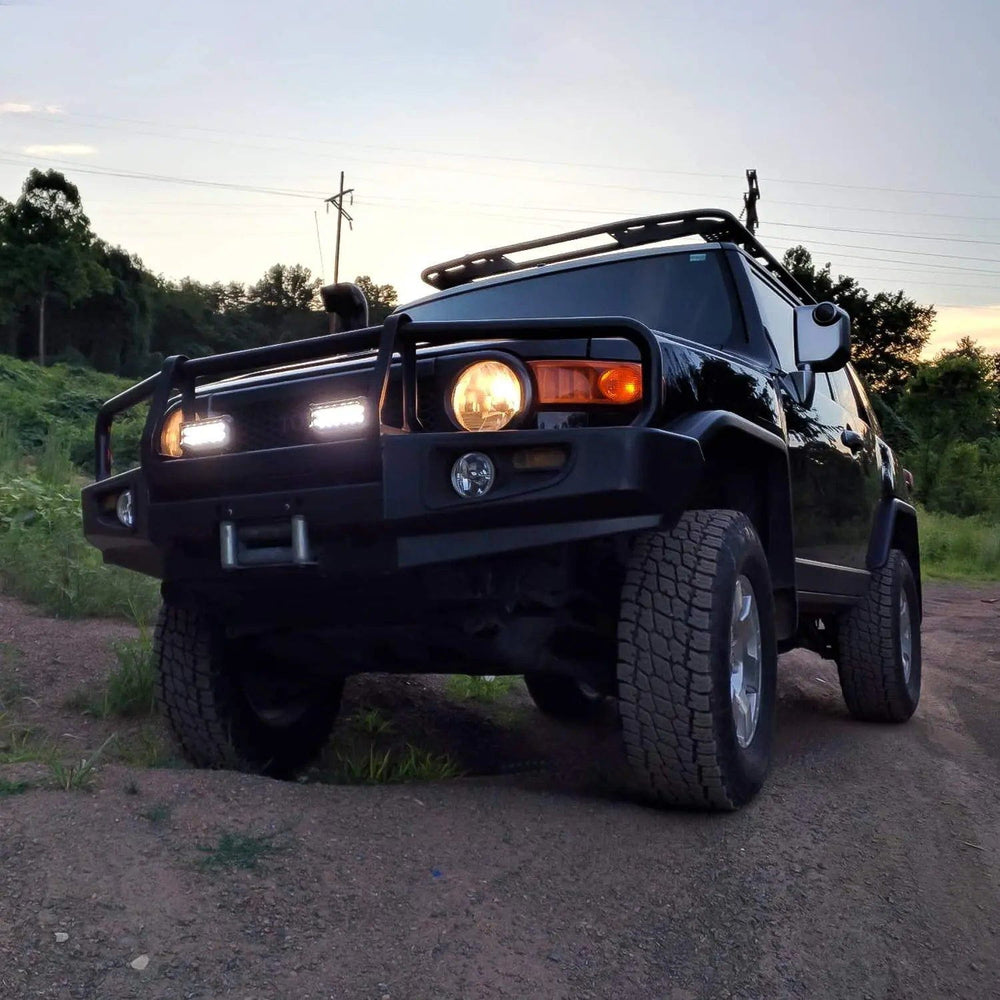 LED Light Bar 6.5" 36W 3600LM Double Row Flood LED Light Bars (2 Pairs)