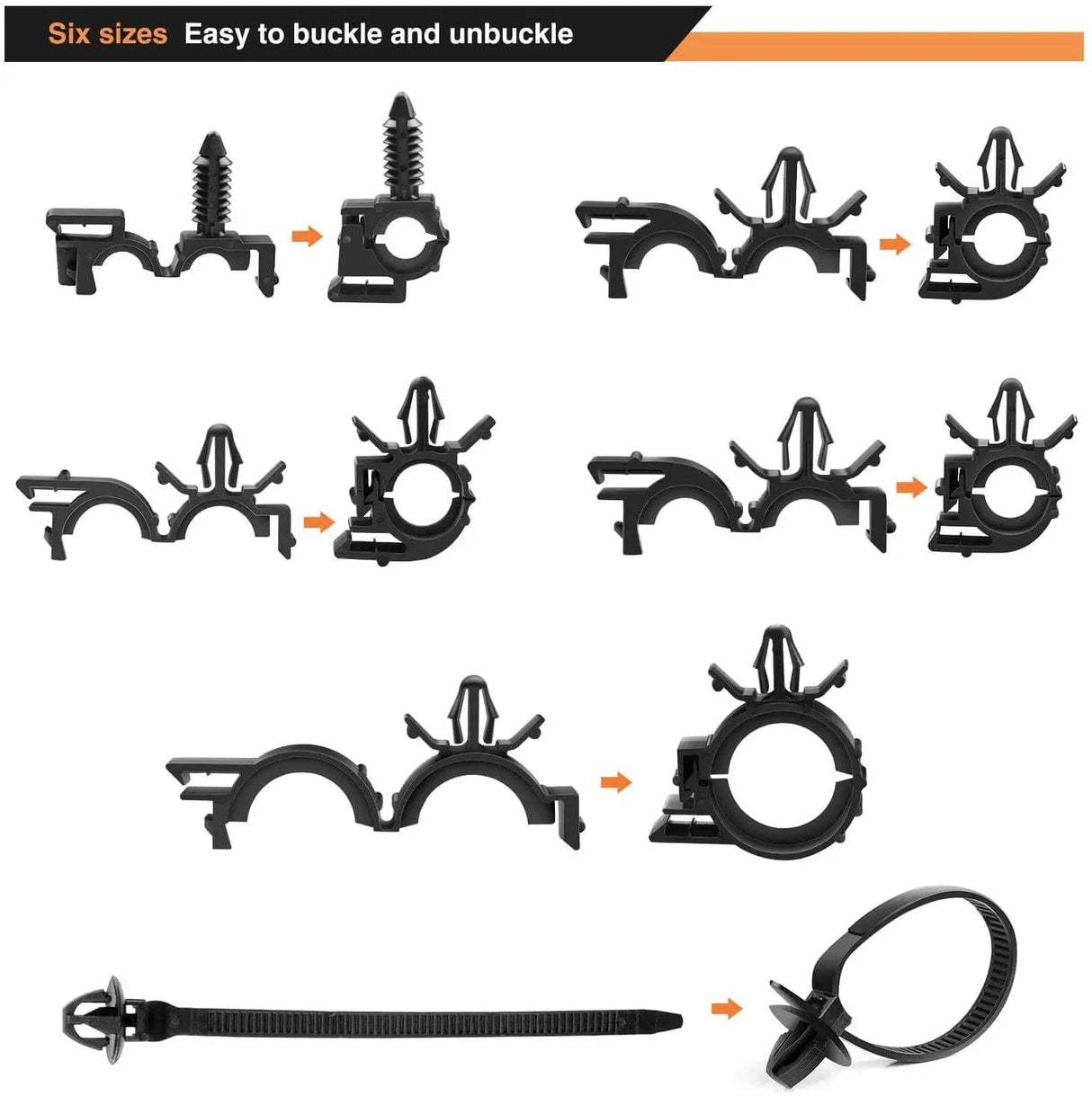 retainer clips 60 Pcs Car Push Retainer Clips Kits For Honda GM Mazda