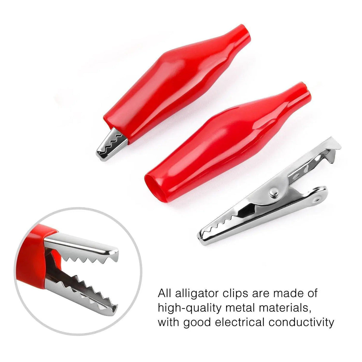 Accessories 60Pcs Metal Alligator Clips