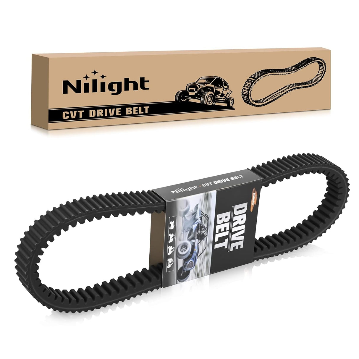 Drive Belt 3211180 Fits Polaris RZR belts Performance CVT Belt for 2014+ Polaris RZR XP 1000/ RZR XP 4 1000/ Trail S & S 1000/ General XP 1000 Replaces #3211180 3211172 3211148 3211142, 1 Pack