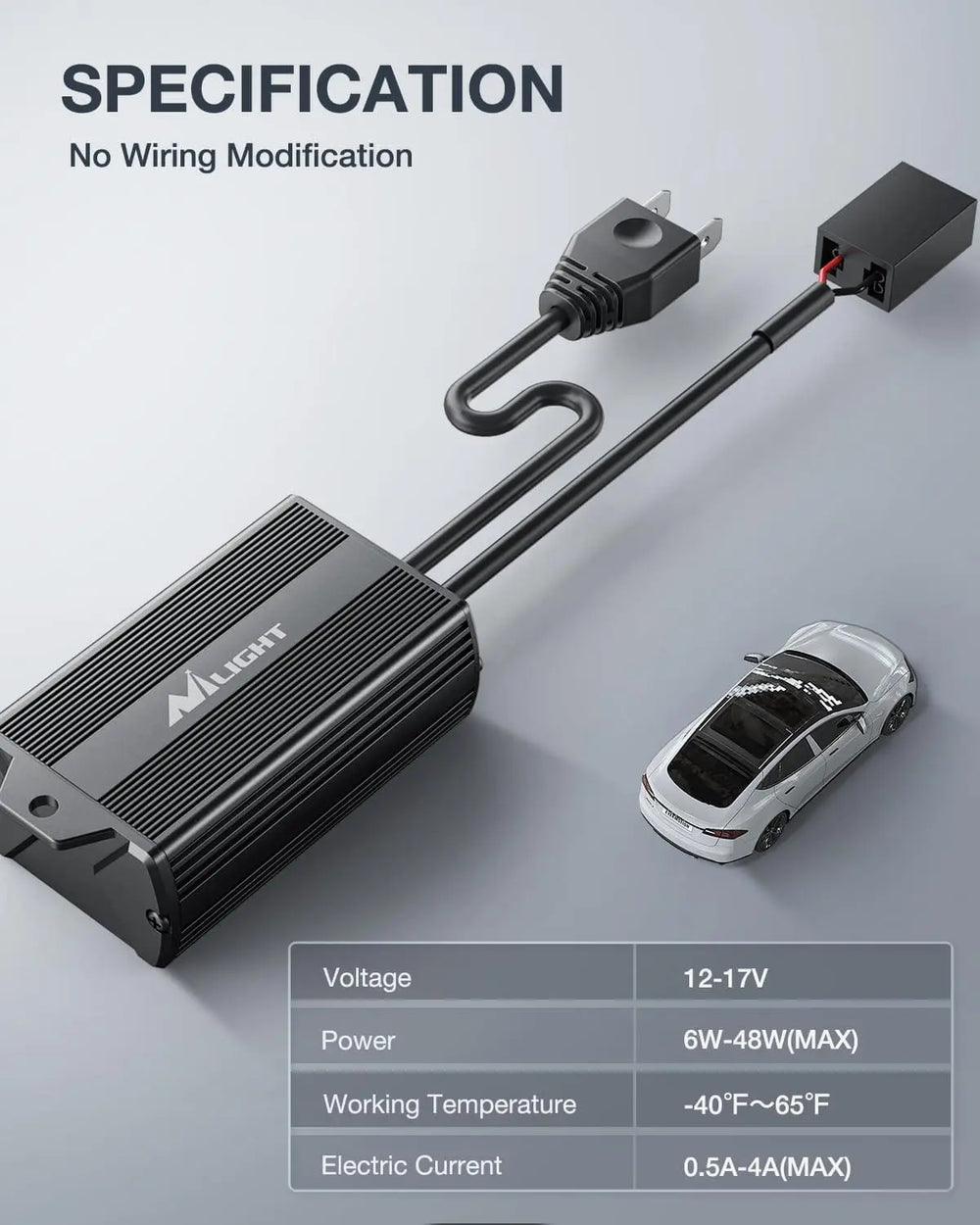 LED Headlight H7 LED CANbus Decoder (Pair)