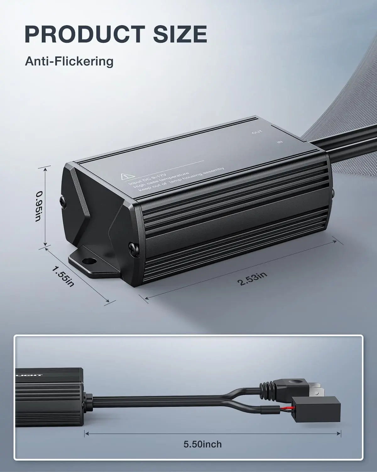 LED Headlight H7 LED CANbus Decoder (Pair)