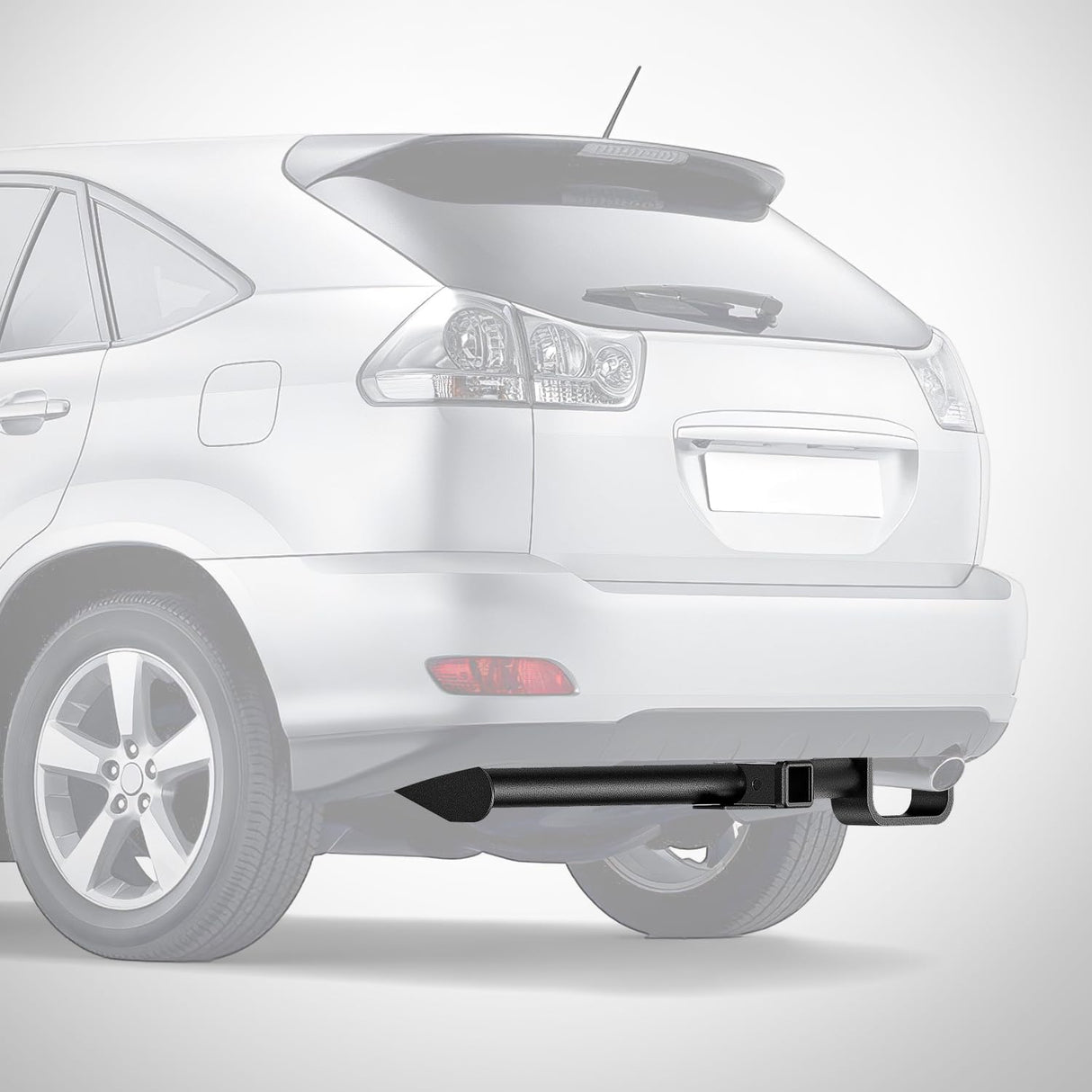 Class 3 Trailer Hitch 2 Inch Receiver for 2004-2007 Toyota Highlander; 2004-2006 Lexus RX330 ; Lexus RX400h 2006-2008; Lexus RX350 2007-2009; Multi-Fit Hitch Ball Mount Cargo Carrier Bike Rack