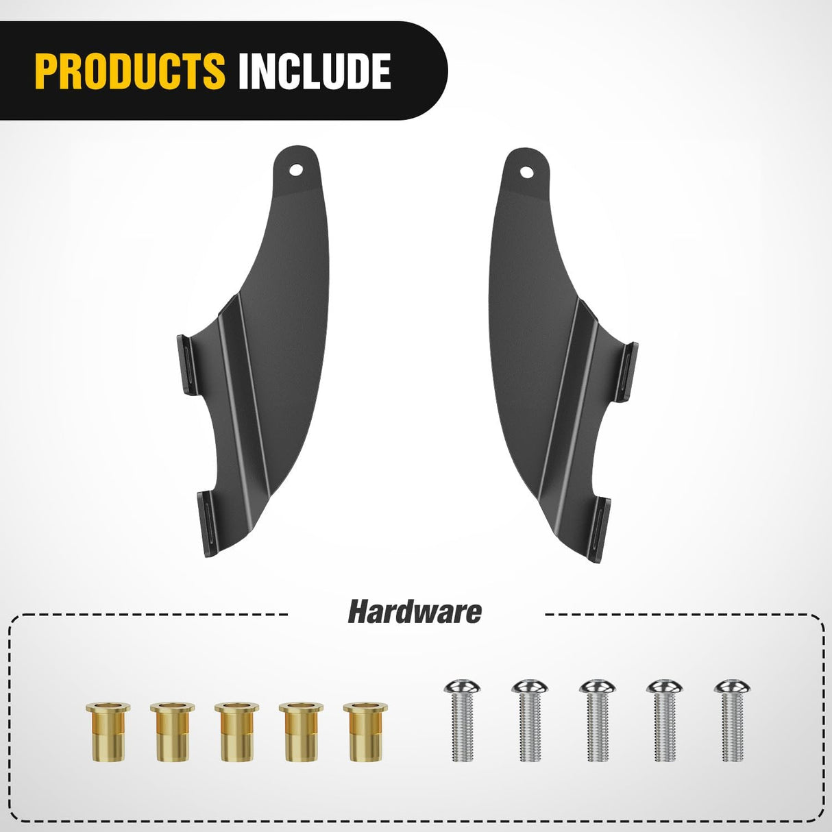 52 inch Curved LED Light Bar Bracket Mounting Upper Windshield Roof Cab Brackets for Dodge RAM 1500 4th Gen 2009-2018, 1500 Classic 2019-2024 and RAM 2500 3500 2010-2018