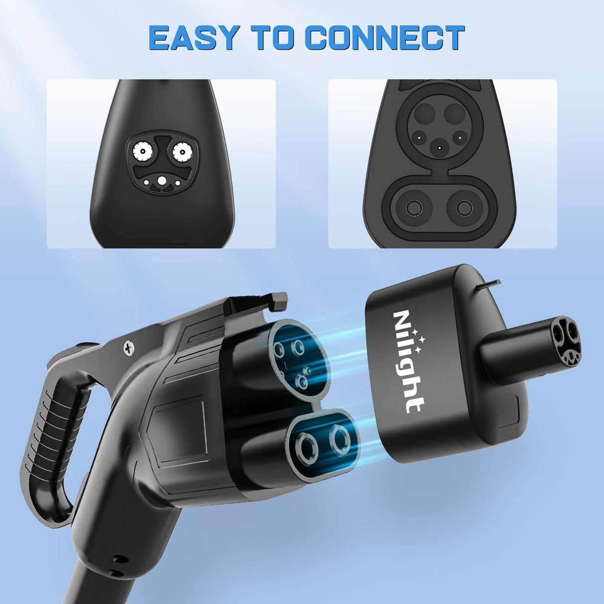 CCS1 to Tesla EV Charge Adapter Nilight