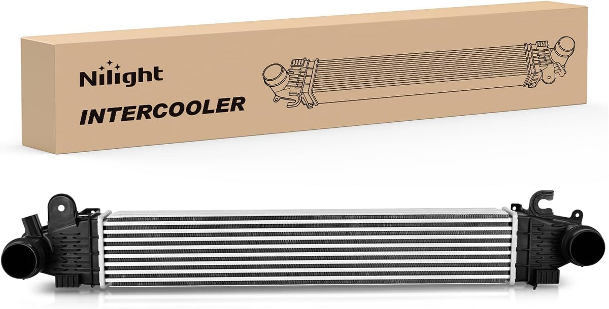 Intercooler Compatible with Chevrolet Equinox GMC Terrain 2018 2019 2020 2021 2022 1.5L Turbocharged, Aluminum Turbo Intercooler Charge Air Inter Cooler Replace# 18103, 84454110, GM3012116