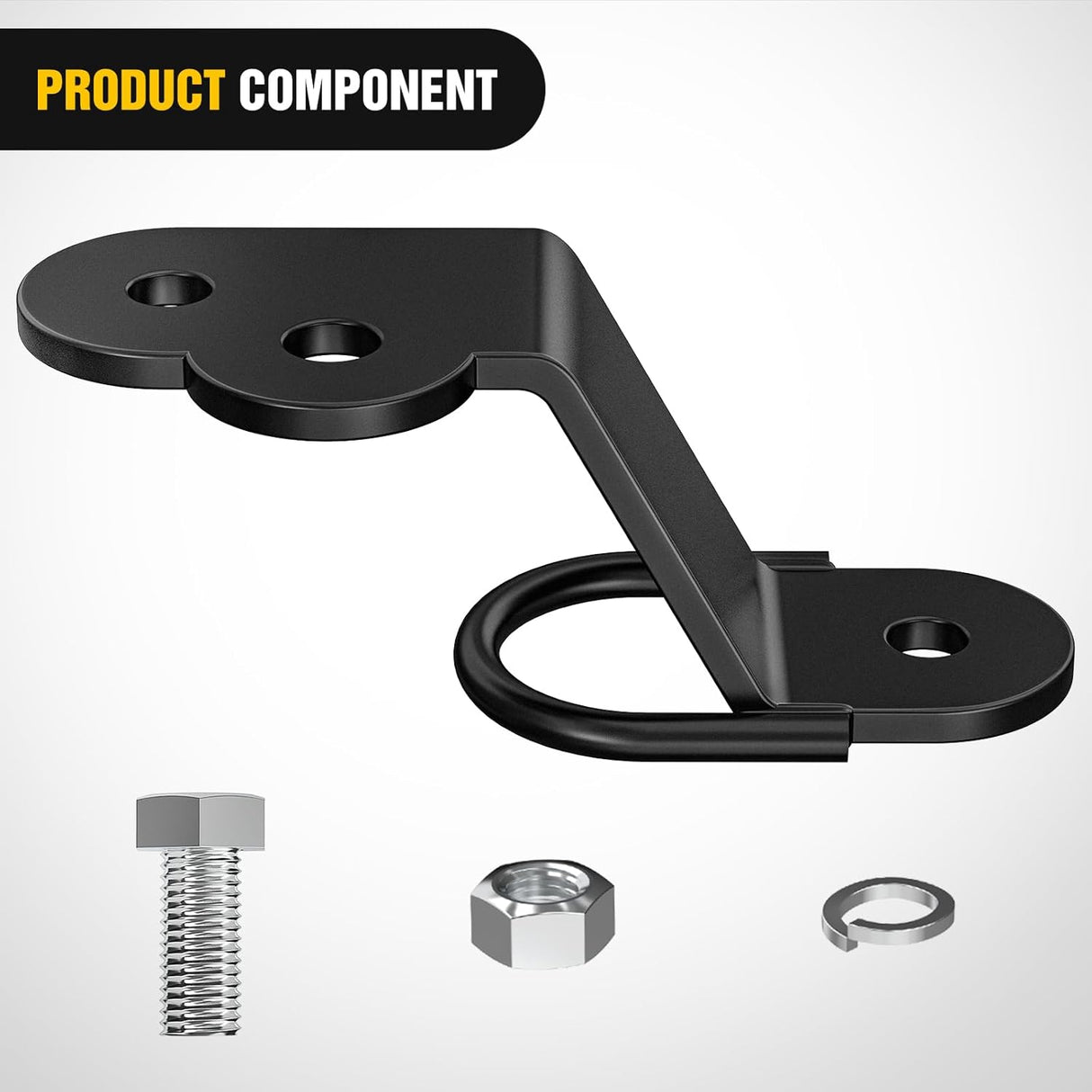 ATV/UTV Three-Way Hitch 3500lbs Three-Way Lawn Mover Adapter 3 Inch Drop/Rise, Heavy Duty Universal ATV Hitch Attachments, Trailer Hitch Adapter