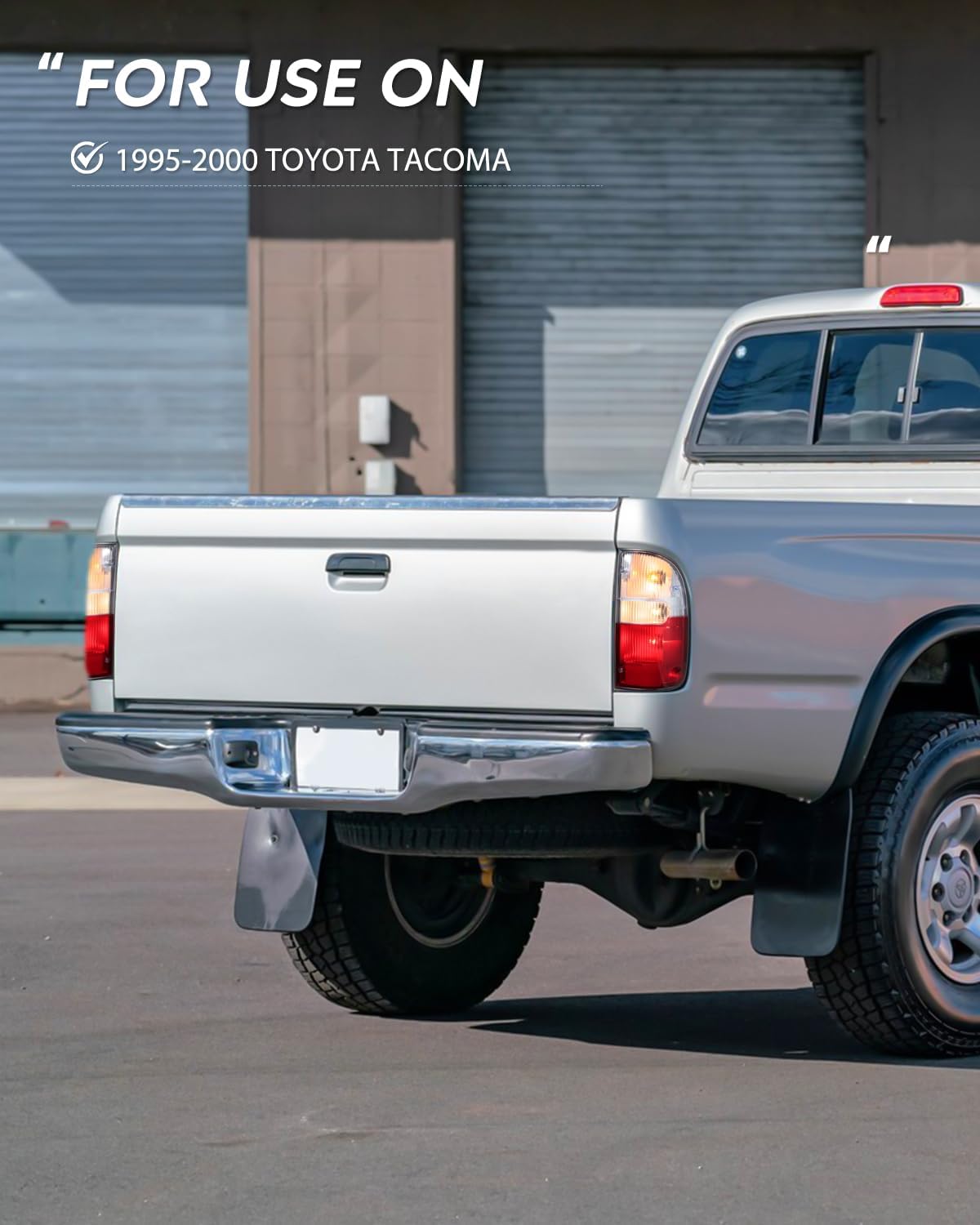 Taillight Assembly Compatible with 1995 1996 1997 1998 1999 2000 Toyota Tacoma Rear Tail Light Lamp Replacement OE Style Passenger Side