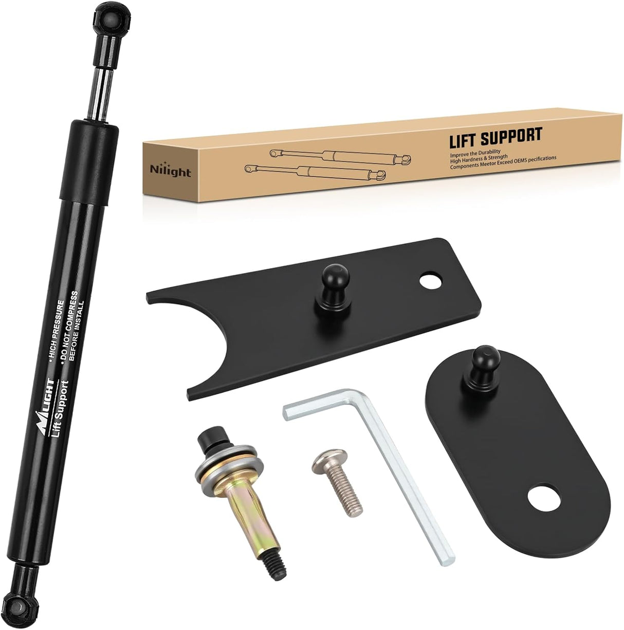 Pickup Tailgate Assist Shock for 07-19 Silverado & Sierra, Truck Tail Gate Lift Assist Tailgate Shock Damper for Chevy Silverado GMC Sierra 1500 & 2500 3500 HD 2007-2015 2016 2017 2018 2019