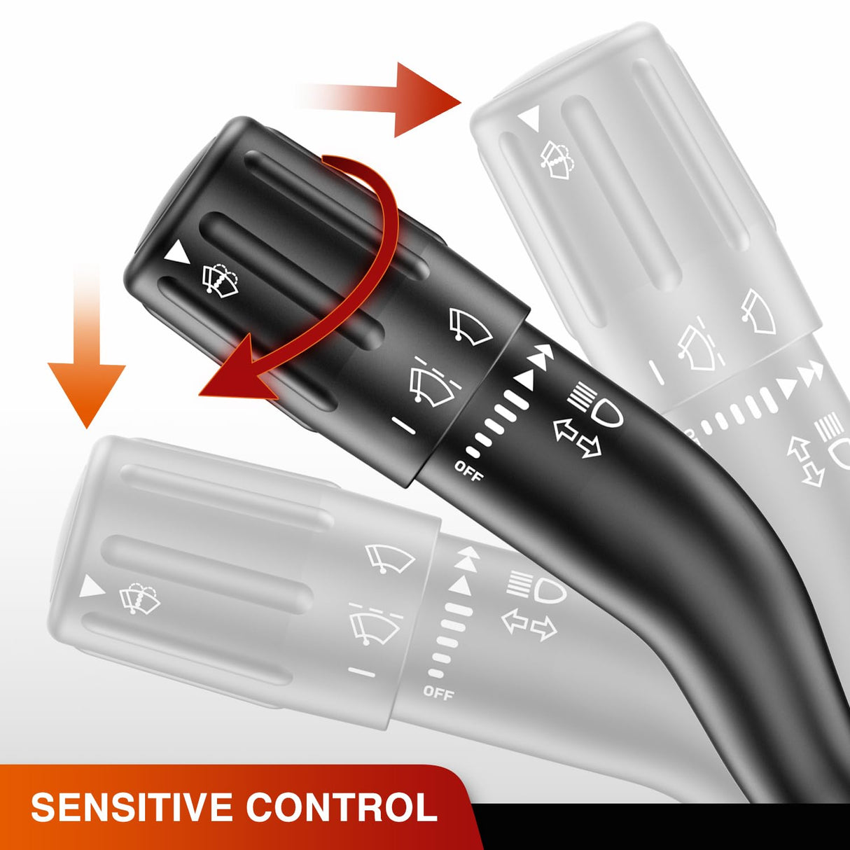 Turn Signal Switch Compatible with 2010 2011 2012 2013 2014 Ford Mustang Windshield Wiper Multifunction Combination Lever Switches