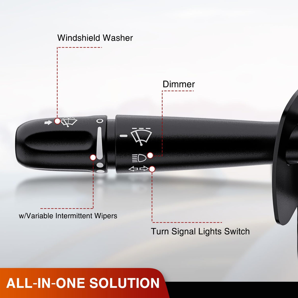 2002-2008 Dodge Ram 2005-2011 Dakota 2007-2009 Aspen 2006-2009 Raider 2004-2009 Durango Turn Signal Switch Nilight