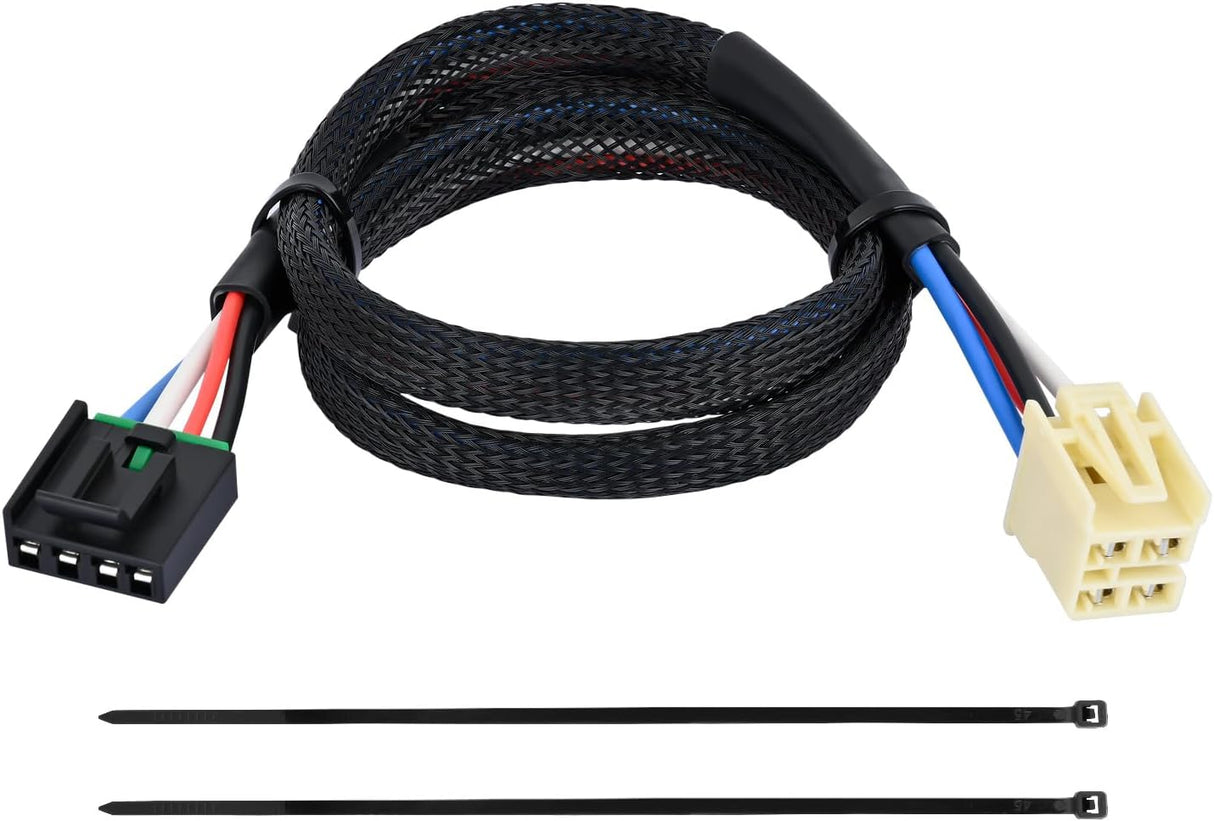 Wiring Harness Kit Brake Controller Wiring Harness Adapter for Select 2014-2020 GM Sierra and Chevrolet Silverado 1500 2500HD 3500HD GMC Yukon Chevy Suburban Tahoe Cadillac Escalade