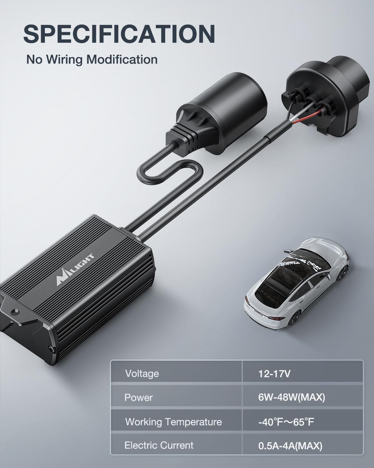 9007/HB5 LED CANbus Decoder (Pair) Nilight
