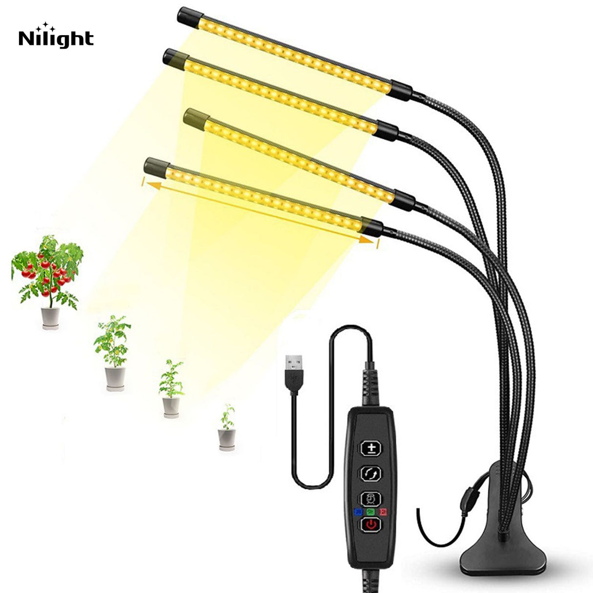 Light Emitting Diode (LED) plant grow light