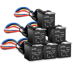 6Pack Automotive Relay Harness Set
