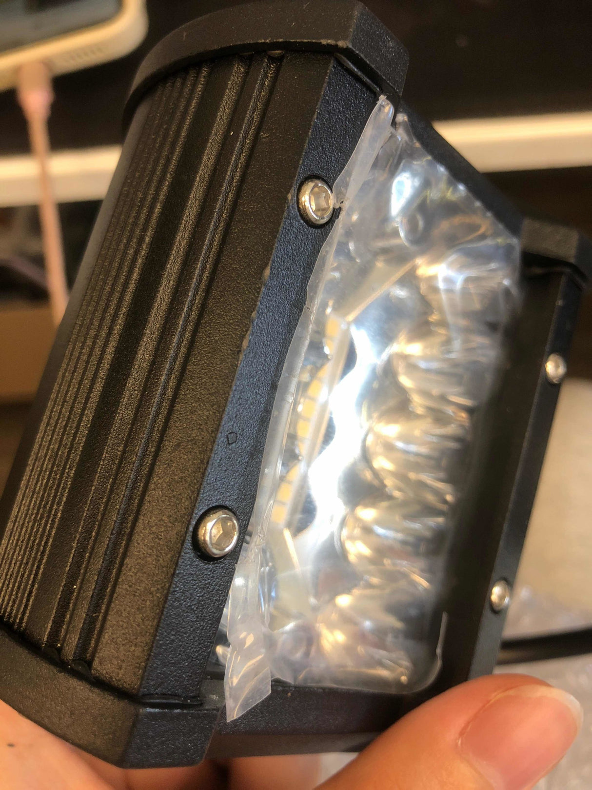 4 Inch 60W Triple Row Spot Flood Led Pods (Pair) | 2.5 Inch Tow Hitch Mount (25% OFF Final Checkout)