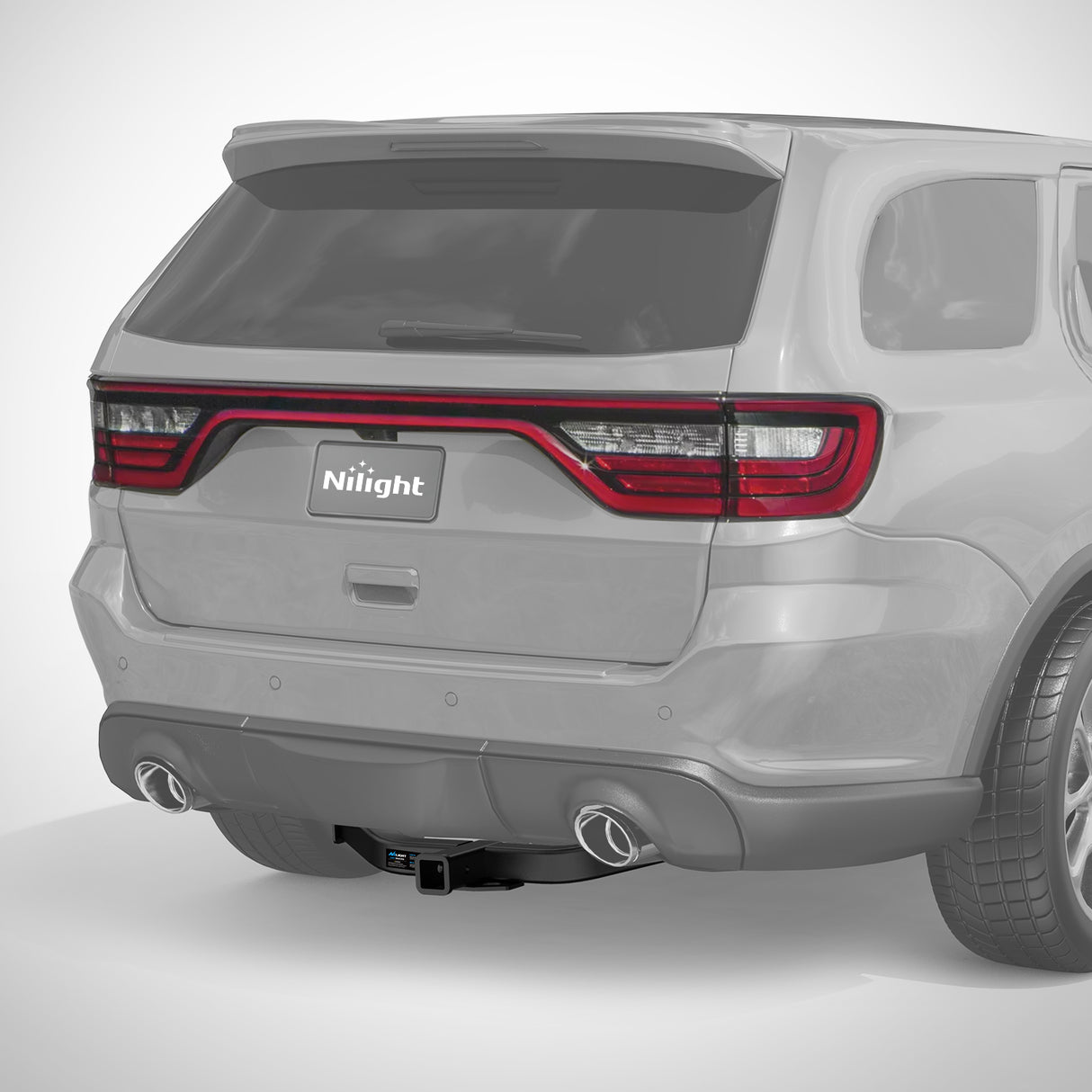 Trailer Hitch Class 3 Trailer Hitch Fits Dodge Durango 2011-2024 & Jeep Grand Cherokee 2012-2021 2-inch Hitch Receiver Multi-Fit Hitch to Receive Ball Mount Cargo Carrier Bike Rack Tow Hook