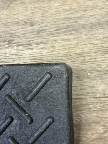 2.4Inch Rise Curb Ramps, Heavy Duty Rubber Driveway Threshold Shed Ramp for Sidewalk Cars Lawn Mower Wheelchairs Motorcycles, 3300lbs Load Capacity (25% OFF Final Checkout)