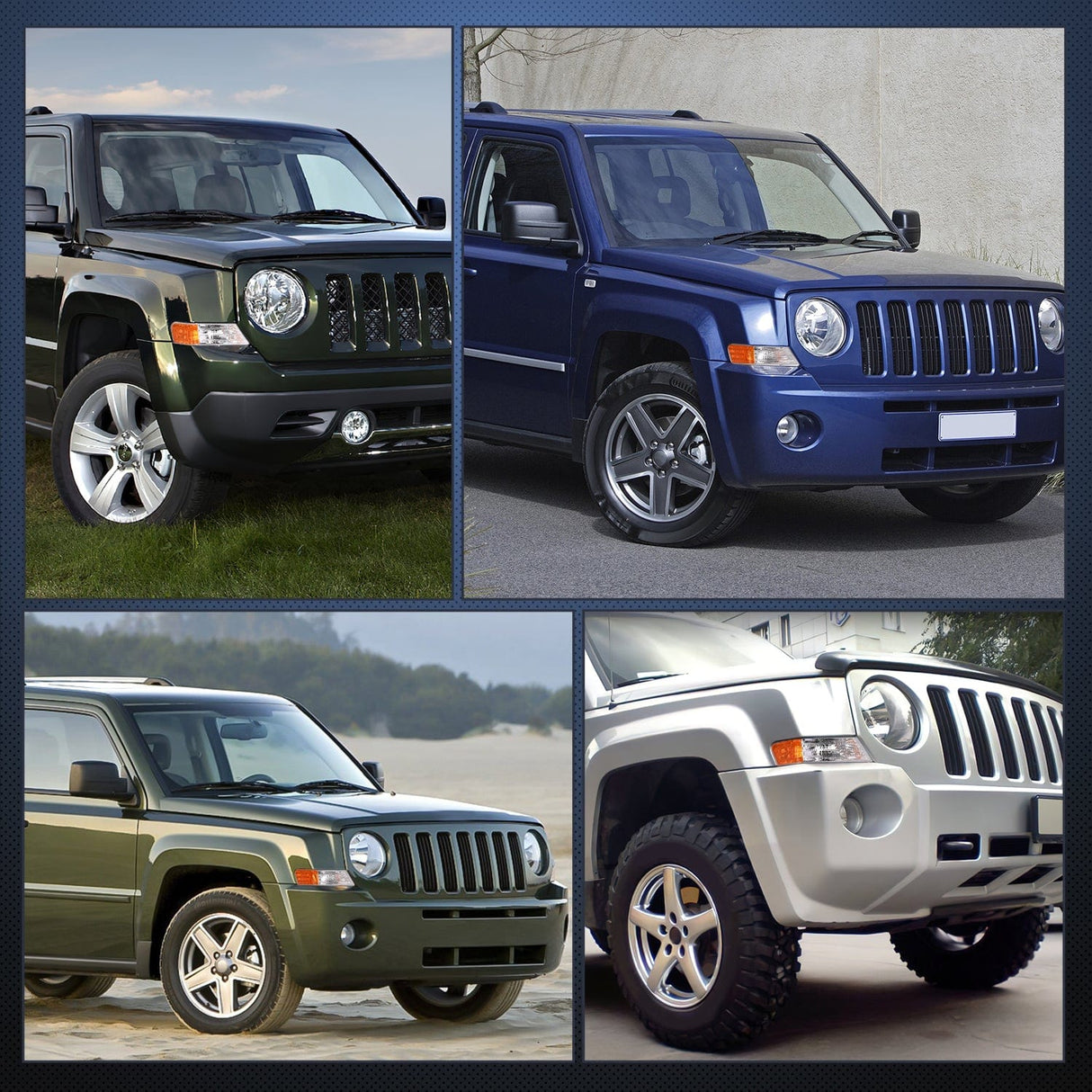 Motor Vehicle Lighting 2007-2017 Jeep Patriot Front Turn Signals Light Clear Amber Passenger Side