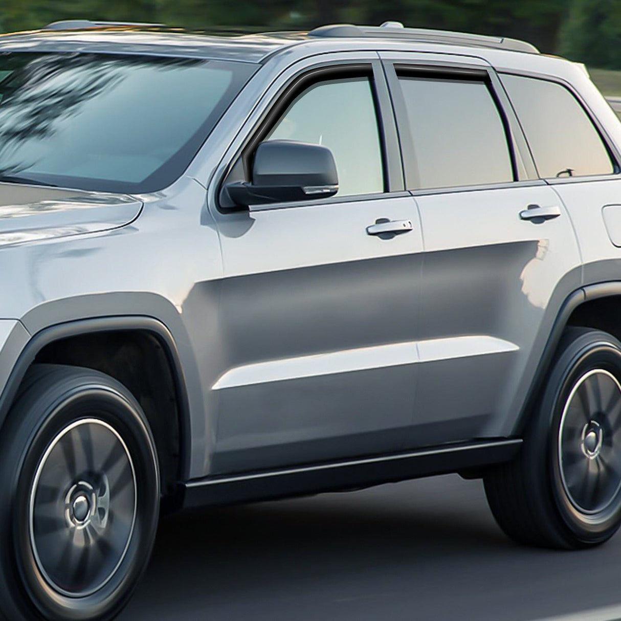 Rain Guards 4pcs Rain Guards For Jeep Grand Cherokee L 2021 2022 2023 2024