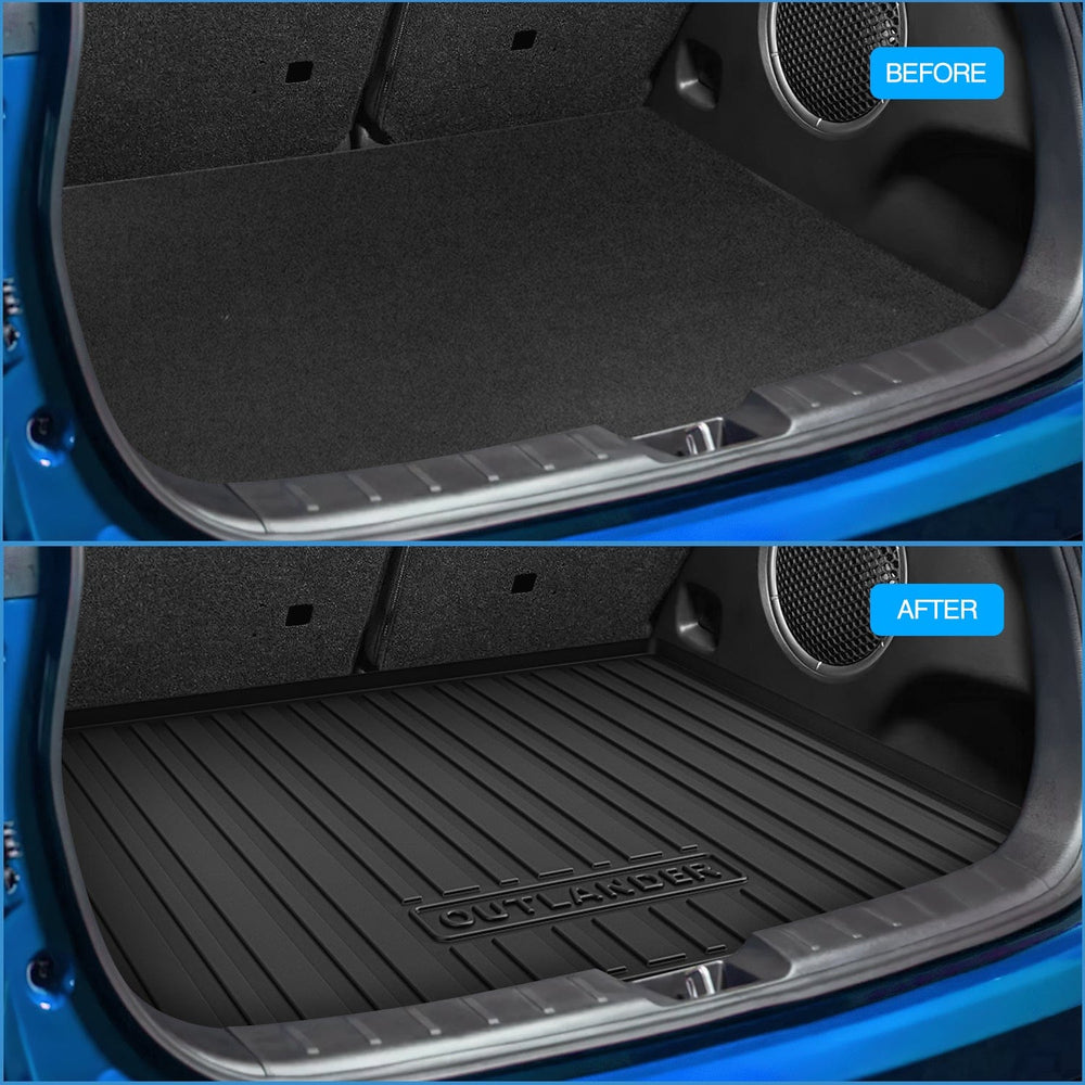 Cargo Mats 2022 2023 2024 2025 Mitsubishi Outlander (Not for PHEV or Sport Models) Cargo Mats