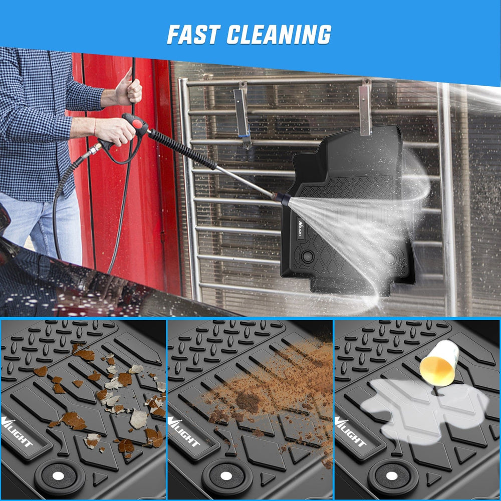 Floor Mat 2020 2021 2022 2023 2024 2025 Tesla Model Y 7 Seats TPE Floor Mats