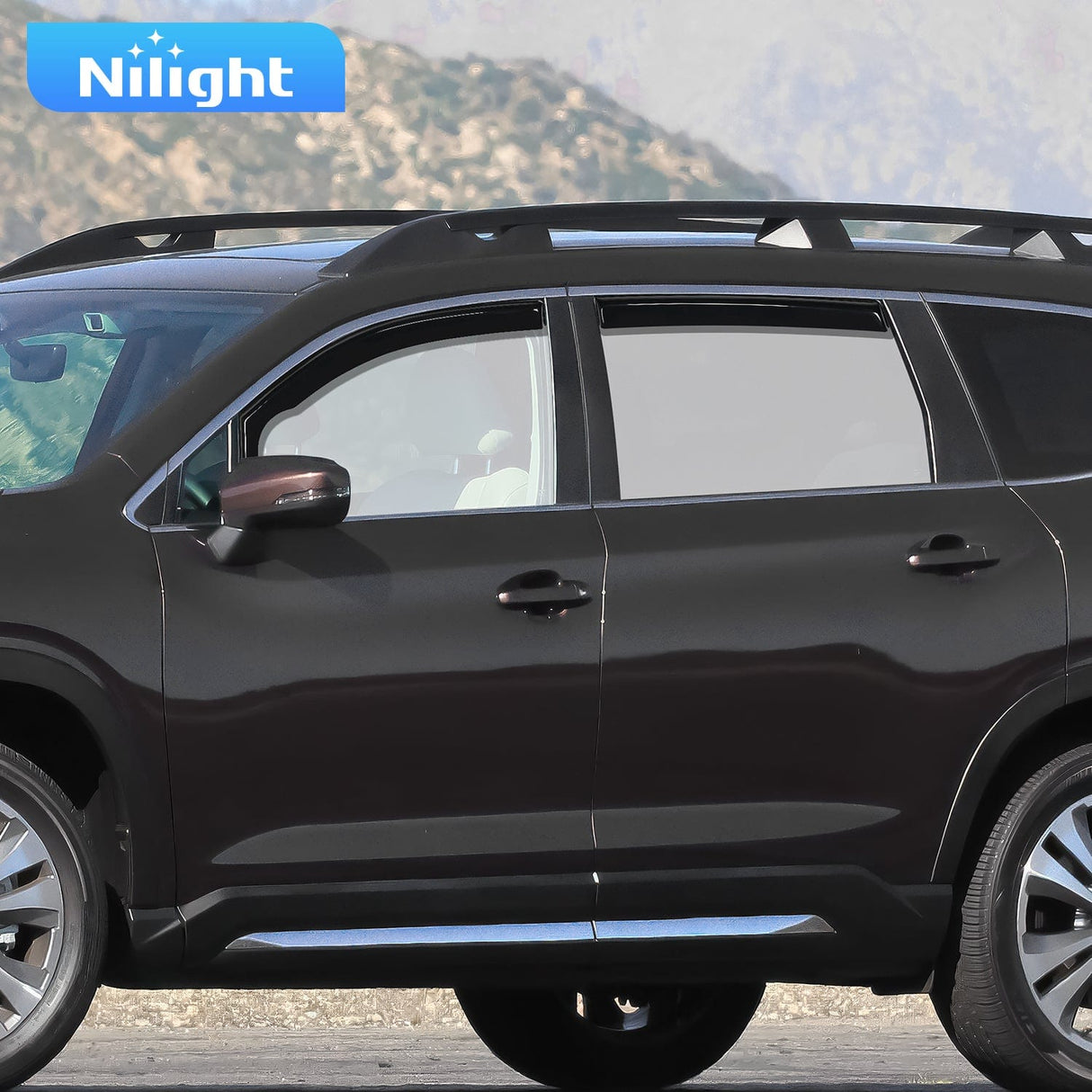 Rain Guards Vent Window Visors for Ascent 2019 2020 2021 2022 2023 2024, in-Channel Rain Guards, Original Window Deflectors-4PCS