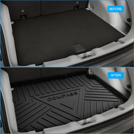 Cargo Mats 2017 2018 2019 2020 2021 2022 2023 2024 2025 Jeep Compass Cargo Mats