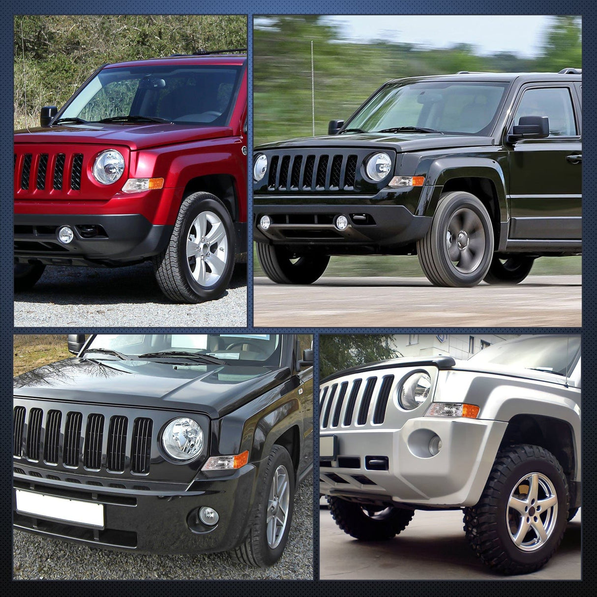 Motor Vehicle Lighting 2007-2017 Jeep Patriot Front Turn Signals Light Clear Amber Driver Side