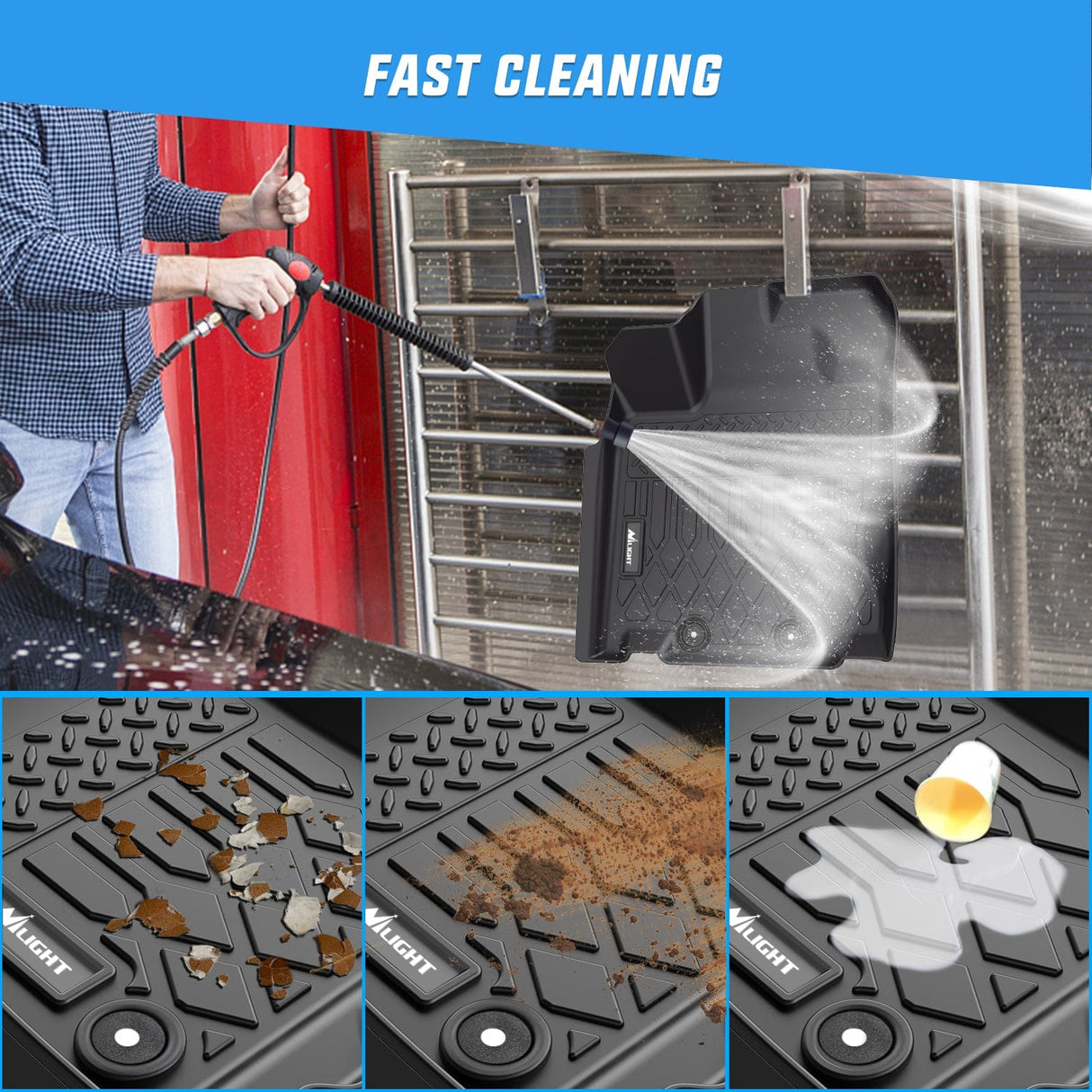 Floor Mat 2013 2014 2015 2016 2017 2018 2019 2020 Nissan Pathfinder TPE Floor Mats