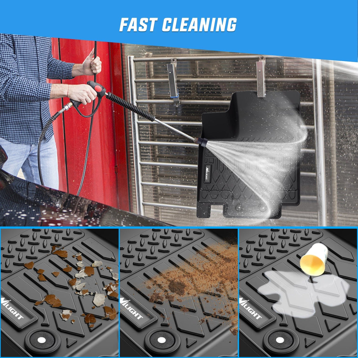 Floor Mat 2022 2023 2024 2025 Nissan Pathfinder 8 Seats 2022 2023 2024 2025 Infiniti QX60 7 Seats TPE Floor Mats