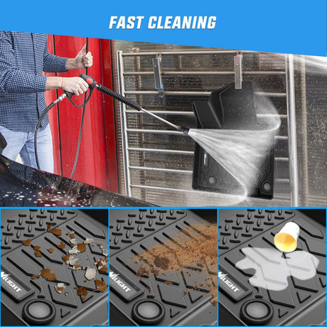 Floor Mat Floor Mats for Hyundai Santa Cruz 2022 2023 2024 2025 All Weather Custom Fit Heavy Duty Floor Liners