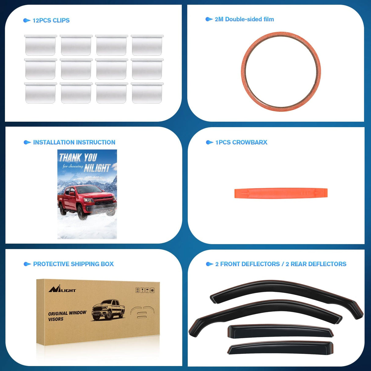 Rain Guards Rain Guards for Honda Civic Hatchback HB LX Sport Touring EX-L 2022 2023 2024 Window Deflectors, Vent Window Visors-4pcs