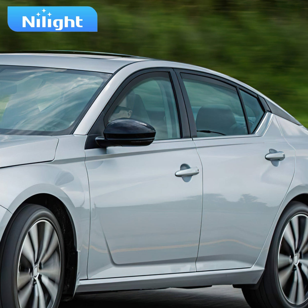 Rain Guards Vent Window Visors for Altima 2019 2020 2021 2022 2023 2024 2025, in-Channel Rain Guards, Original Window Deflectors-4PCS