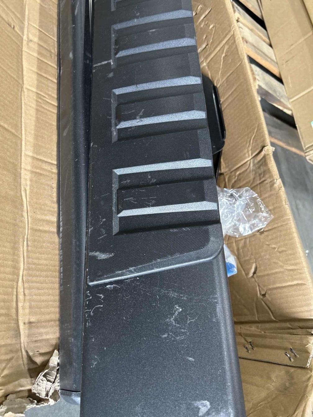 Running Board 2015 2016 2017 2018 2019 2020 2021 2022 2023 2024 Ford F150 SuperCrew Cab Pickup 4 Door 2017 2018 2019 2020 2021 2022 2023 2024 Ford F250 F350 Super Duty Crew Cab 6 Inch Slip-Proof Aluminum Side Step Nerf Bars Running Boards