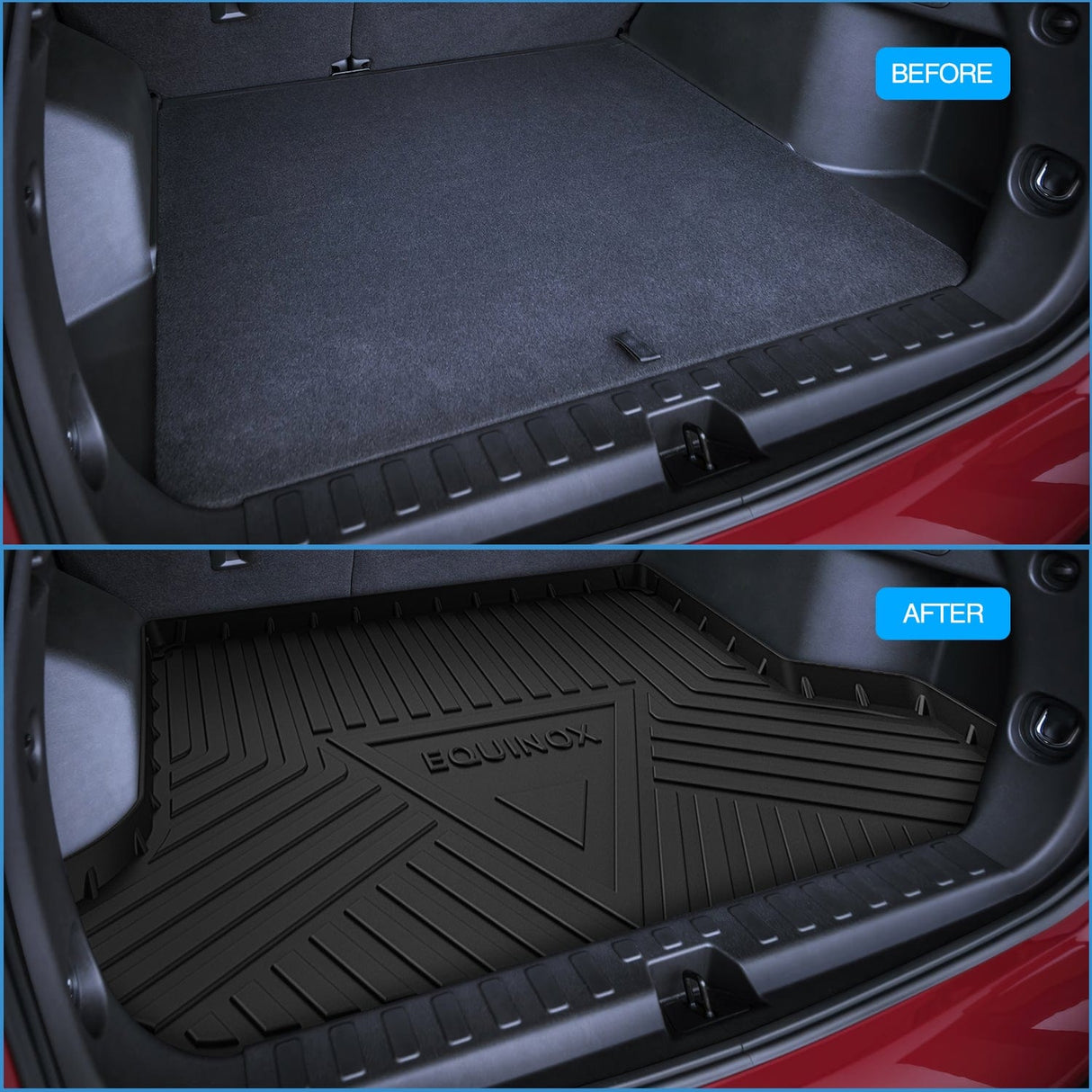 Cargo Mats 2018 2019 2020 2021 2022 2023 2024 Chevy Equinox GMC Terrain Cargo Mats