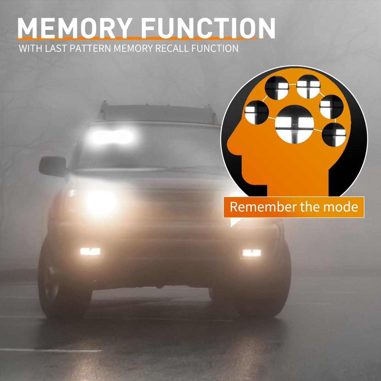 led strobe light 48 LED White Emergency Warning Strobe Lights