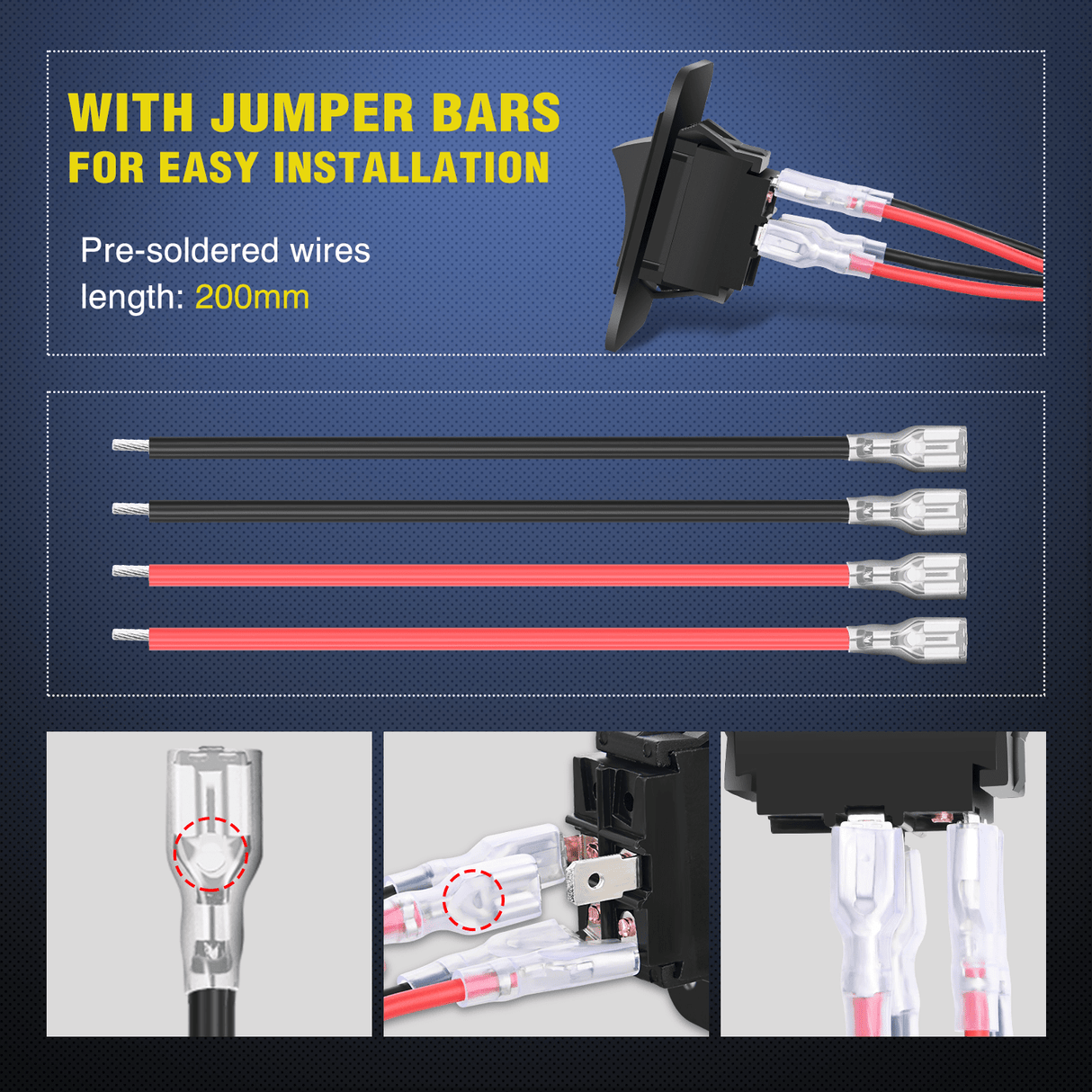 switch panel ON-Off Switch Panel 12V 20A 4 PIN DPST Toggle Switch