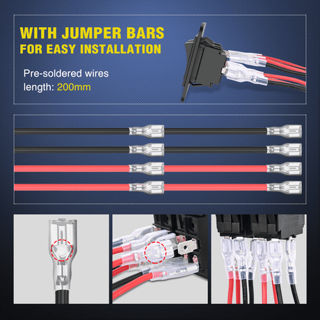 switch panel 2 Gang ON-Off Switch Panel 12V 20A  4 PIN DPST Toggle Switch