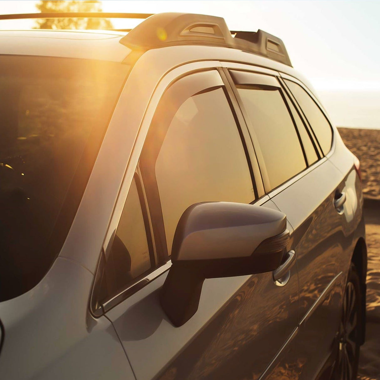 Rain Guards Rain Guards for Honda CRV 2017 2018 2019 2020 2021 2022 Window Deflectors, Vent Window Visors-4pcs