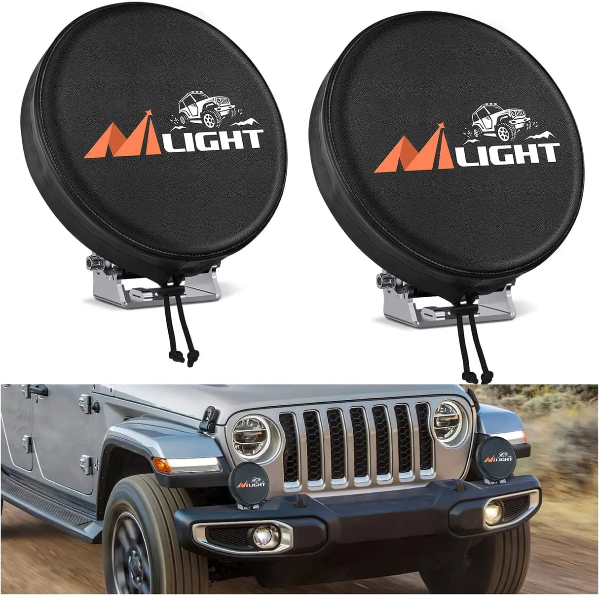 light cover 7 Inch Round Offroad Driving Pod Light Cover Type A