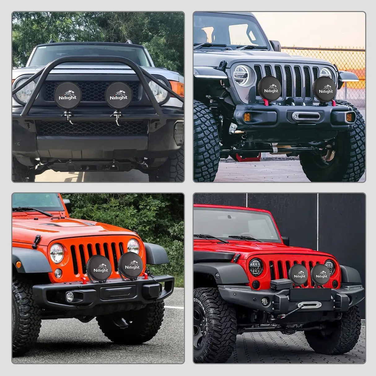 light cover 7 Inch Round Offroad Driving Pod Light Cover Type B