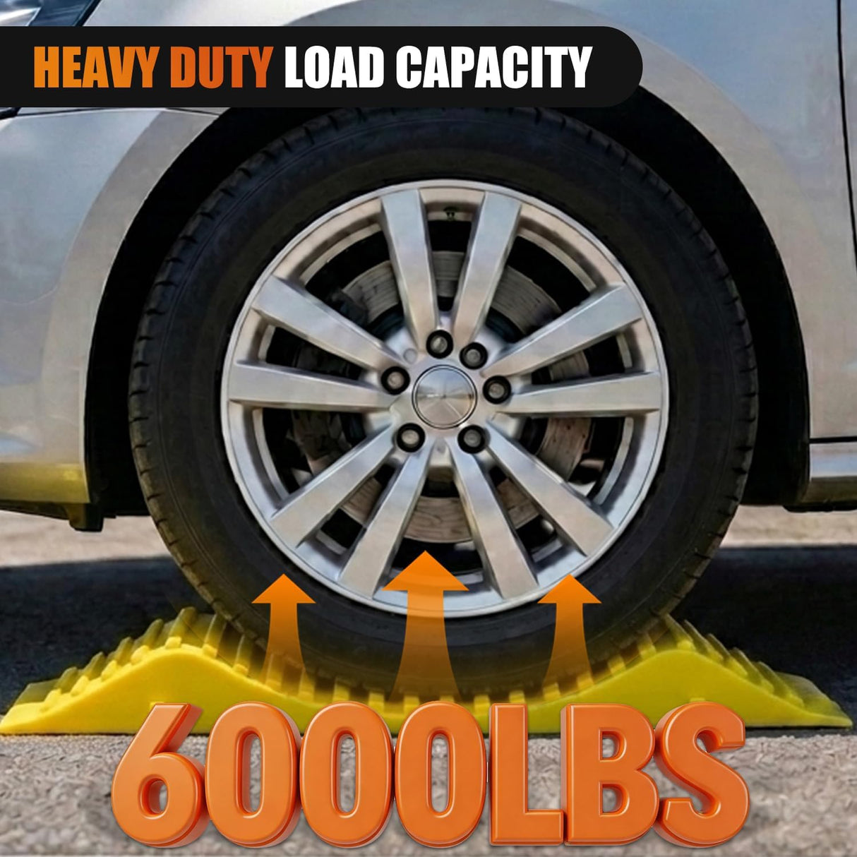 Tire Saver Ramps, 17.3 Inch RV Car Flat Spot Prevention Storage Pads, 4-Pack