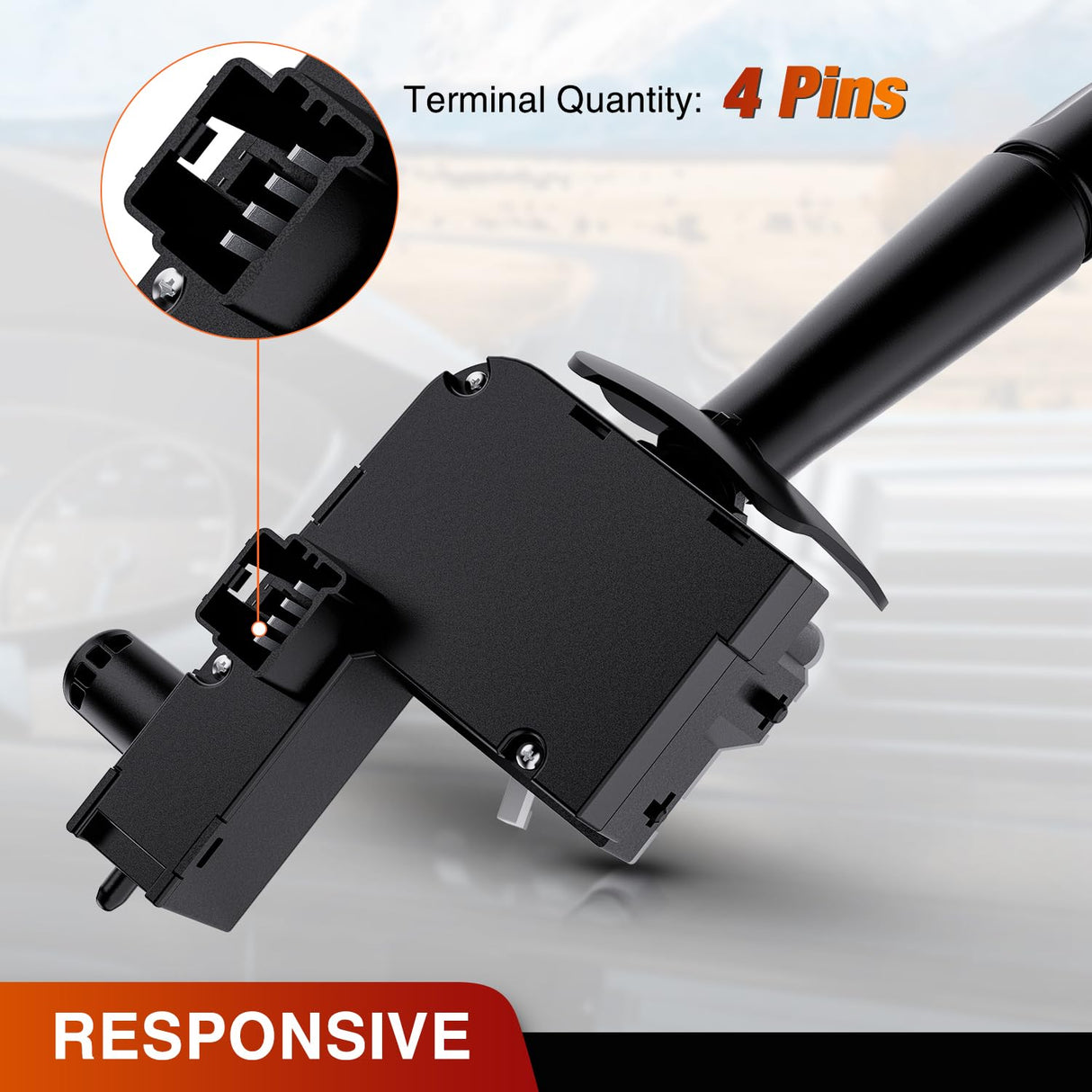 2002-2008 Dodge Ram 2005-2011 Dakota 2007-2009 Aspen 2006-2009 Raider 2004-2009 Durango Turn Signal Switch Nilight