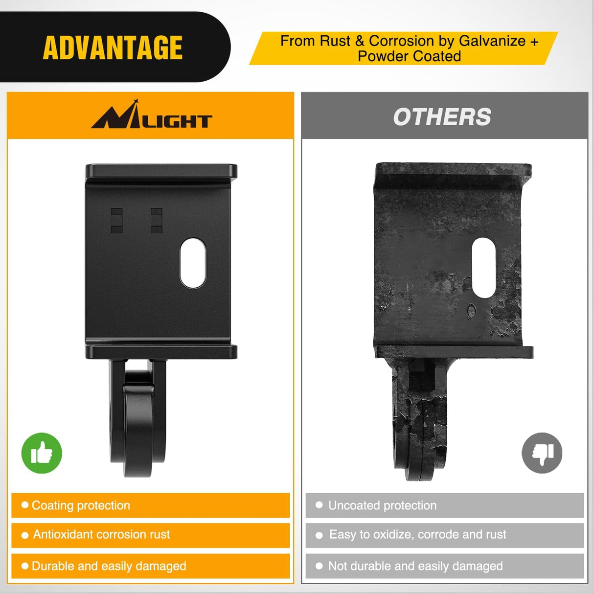 2009-2024 Toyota Tacoma Demon Front Tow Hook Nilight