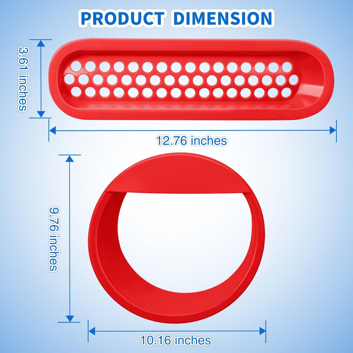 Grill Inserts fit for Jeep Wrangler Front Grille Mesh Inserts & Headlight Cover Set for JK JKU Unlimited Sports Sahara Freedom Rubicon 2007-2018 Clip-in Trim Exterior Accessories Red 9 Pcs